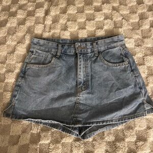 Stylish Denim Skort